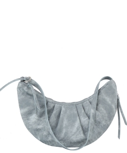 Vintage Denim Hobo Crossbody Bag JY-0514-M LIGHT DENIM